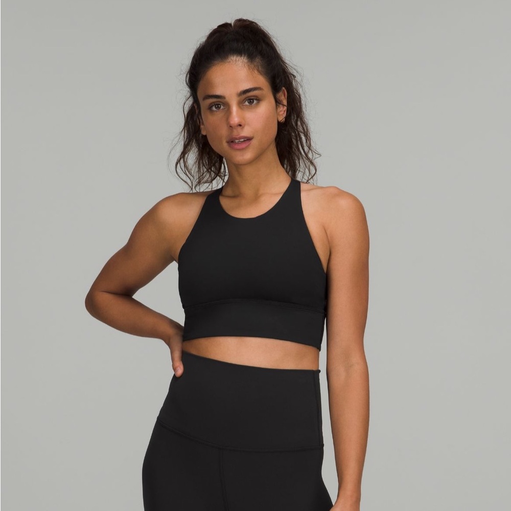 Lululemon Free To Be Bra Wild High Neck *Light Support, A/B Cup - Black